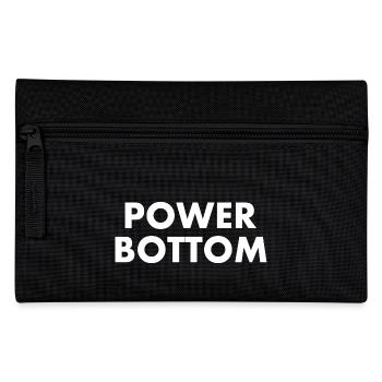 Power bottom - Pencil Case - black - Front
