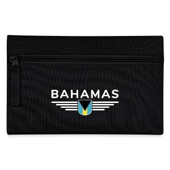 Fans des Bahamas : Design tropical - Trousse - noir - Devant