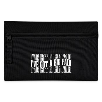 I've Got A Big Pair 8 - Federtasche - Schwarz - Vorne