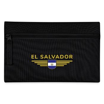 El Salvador T-Shirt Design - Pencil Case - black - Front