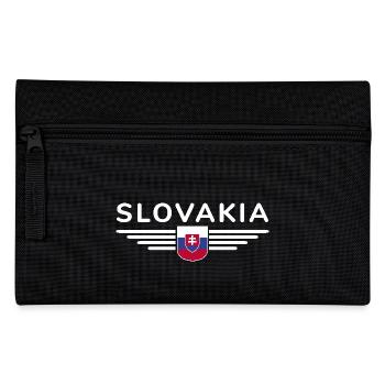 I Love Slovakia, Elegance Style Design T-Shirt - Pencil Case - black - Front
