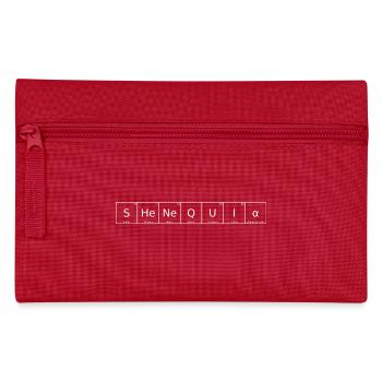 Shenequia Nom Prénom Chimie Tableau périodique - Trousse - rouge - Devant