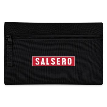 Salsa Tänzer Tänzerin - Federtasche - Schwarz - Vorne