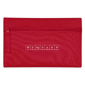 Meaghann Nom Prénom Chimie Tableau périodique - Trousse - rouge - Devant