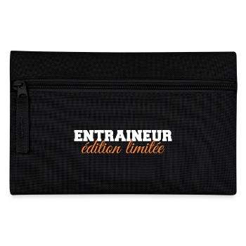 Entraineur | Foot | Coach | Basket | Tennis | Pap - Trousse - noir - Devant