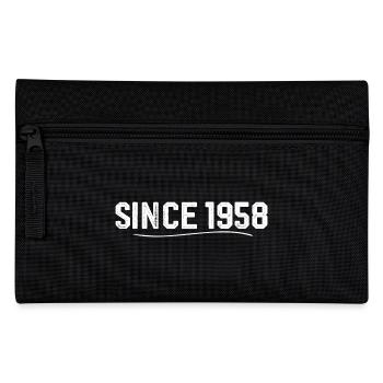 Legendary since 1958 birthday gift 1958 - Pencil Case - black - Front