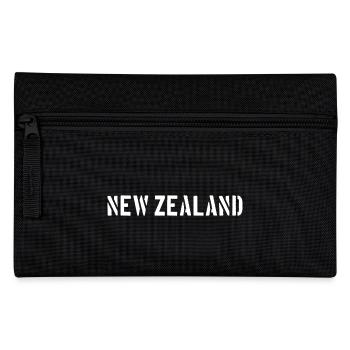 New Zealand - Kiwi - Aotearoa Neuseeland Auckland - Federtasche - Schwarz - Vorne