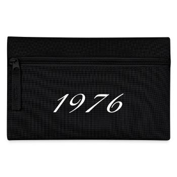 1976 Birthday Gift, Original since 1976 - Pencil Case - black - Front