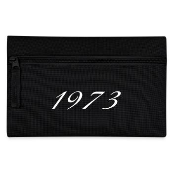 1973 Birthday Gift, Original since 1973 - Pencil Case - black - Front
