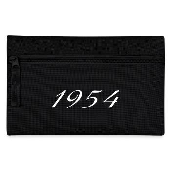 1954 Birthday Gift, Original since 1954 - Pencil Case - black - Front