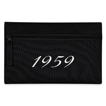1959 Birthday Gift, Original since 1959 - Pencil Case - black - Front
