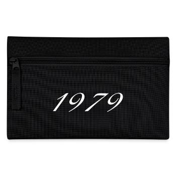 1979 Birthday Gift, Original since 1979 - Pencil Case - black - Front