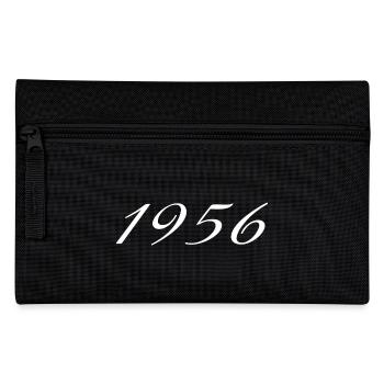 1956 Birthday Gift, Original since 1956 - Pencil Case - black - Front