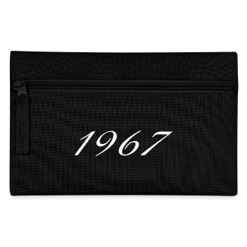 1967 Geburtstagsgeschenk, Original seit 1967 - Federtasche - Schwarz - Vorne
