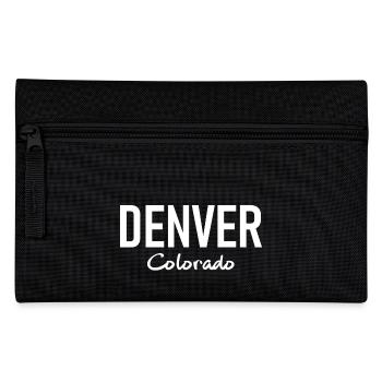 Denver - Colorado - USA - United States of America - Federtasche - Schwarz - Vorne