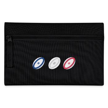Rugby Sports Gift - Pencil Case - black - Front