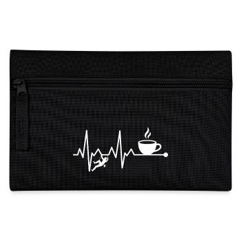 Climbing Heartbeat Café - Pencil Case - black - Front