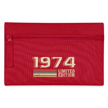 Nées en 1974 anniversaire 1974 Vintage 1974 - Trousse - rouge - Devant