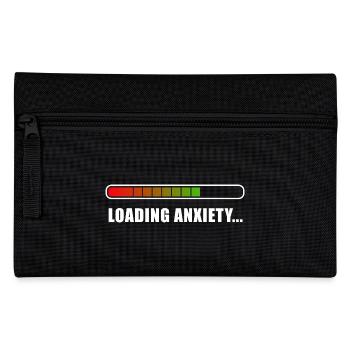 Loading Anxiety... - Pencil Case - black - Front