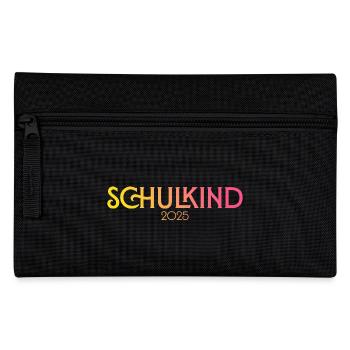 Schulkind 2025 - Federtasche - Schwarz - Vorne
