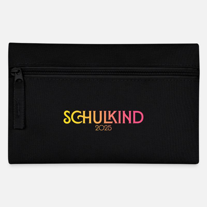 Schulkind 2025 - Federtasche - Schwarz