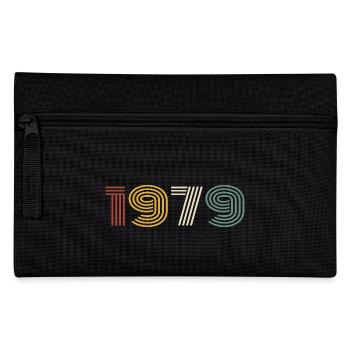 1979 Retro Style 1979 Birthday 1979 Vintage - Pencil Case - black - Front