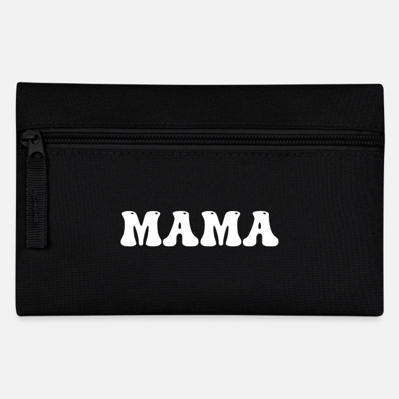 Mama - Beste Mama - Federtasche - Schwarz