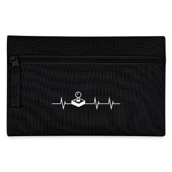Heartbeat of a Gamer - Game Over? Never. - Federtasche - Schwarz - Vorne
