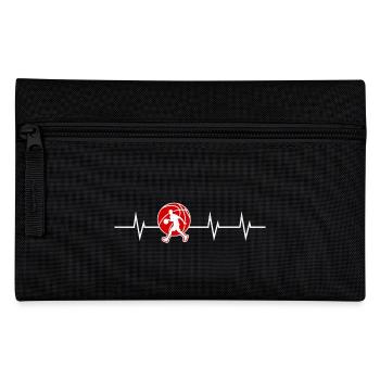 Heartbeat of a Basketball Player - Federtasche - Schwarz - Vorne