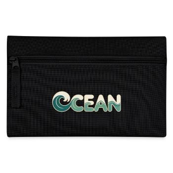 Ocean - Cool Surfer Logo - Pencil Case - black - Front