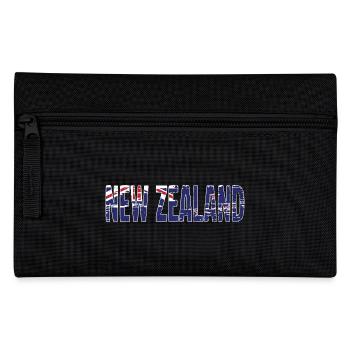 Logo de la Nouvelle-Zélande Drapeau symbole de la Nouvelle-Zélande - Trousse - noir - Devant