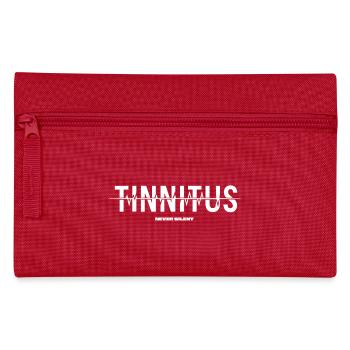 Tinnitus Never Silent - Pencil Case - red - Front