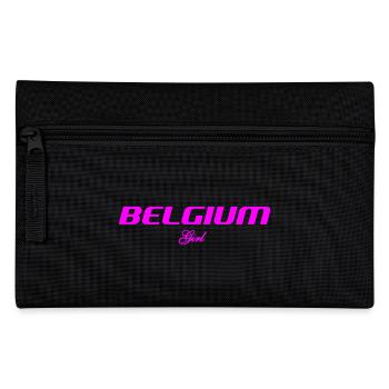BELGIUM GIRL Belgien - Pencil Case - black - Front