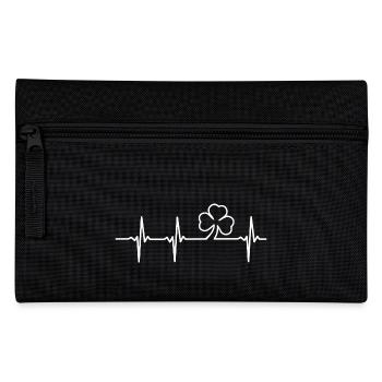 Irish Heartbeat - Pencil Case - black - Front