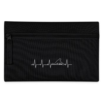 I love curling - Pencil Case - black - Front