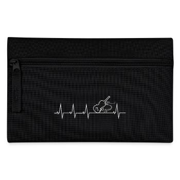 I love my violin - Pencil Case - black - Front