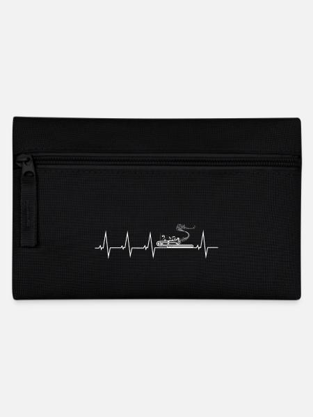 Ich liebe meine Posaune - Federtasche - Schwarz