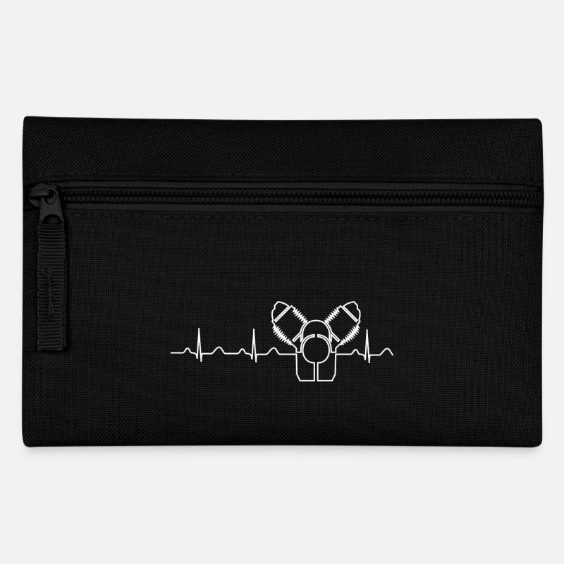 Moto Guzzi Heartbeat white - Trousse - noir