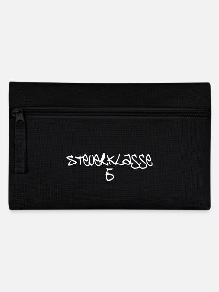 Steuerklasse 5 - Federtasche - Schwarz