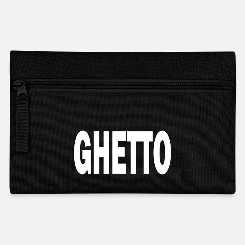 Ghetto - Federtasche - Schwarz