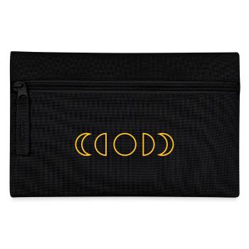 moon - Pencil Case - black - Front