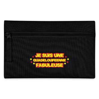 Guadeloupe / Gwadloup / Guadeloupéen / 971 - Trousse - noir - Devant