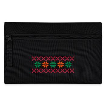 norwegen_muster_03 - Pencil Case - black - Front