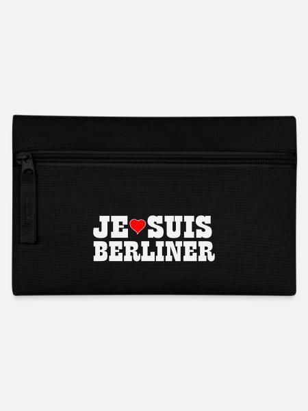Berlin - Je Suis Berliner - Trousse - noir
