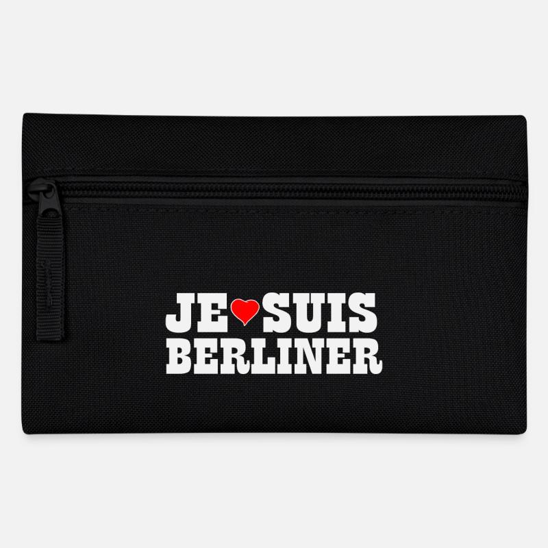 Berlin - Je Suis Berliner - Trousse - noir