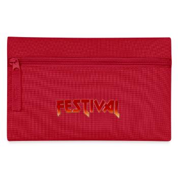 FESTIVAL - Federtasche - Rot - Vorne