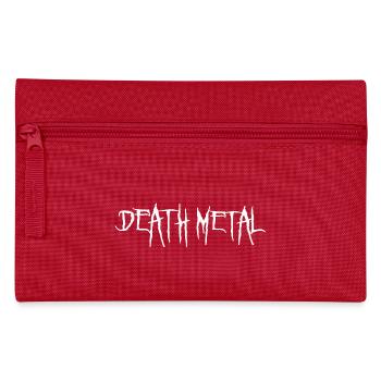 Death Metal - Federtasche - Rot - Vorne