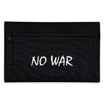 No war - Pencil Case - black - Front