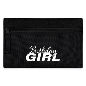 Anniversaire Fille Cool Fête d’anniversaire pour les enfants Filles - Trousse - noir - Devant