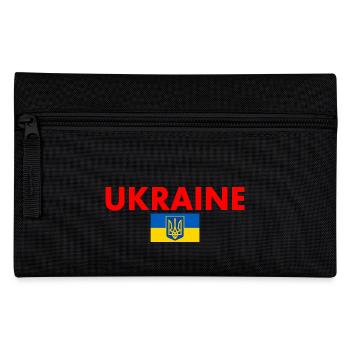 Ukraine - Pencil Case - black - Front